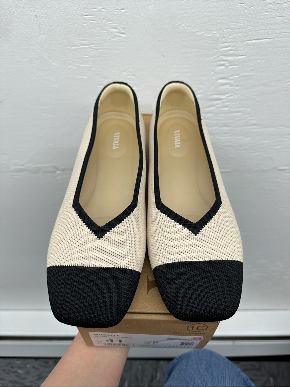 Vivaia Margot 2.0 - cream Ivory/ black